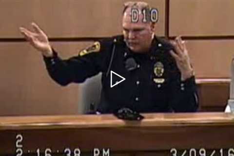 Brutal Cross Examination of a Cop in Hardin County -- The Prosecutor was Unable to Stop it