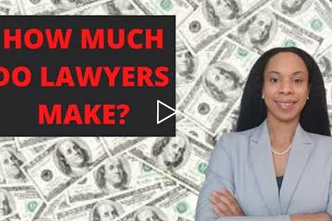 HOW MUCH DO LAWYERS MAKE? EXACT SALARY FIGURES| BIG LAW VS. MID SIZE FIRM VS. GOVERNMENT #lawstudent