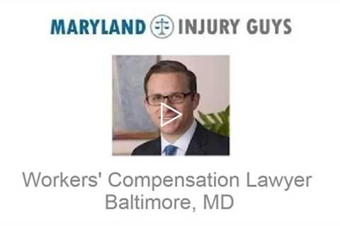 Workers' Compensation Lawyers Baltimore, MD - Maryland Injury Guys