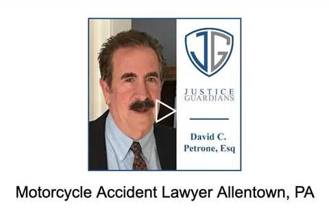 Motorcycle Accident Lawyer Allentown, PA - Justice Guardians