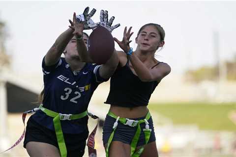 California makes flag football a girls' high school sport