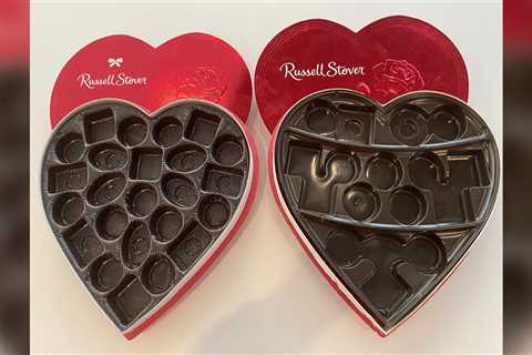 Feeling ripped off on Valentine's Day? Popular chocolate boxes look big, but have more plastic than ..