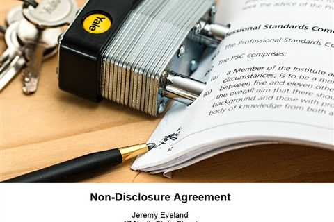 Non-Disclosure Agreement (801) 613-1472