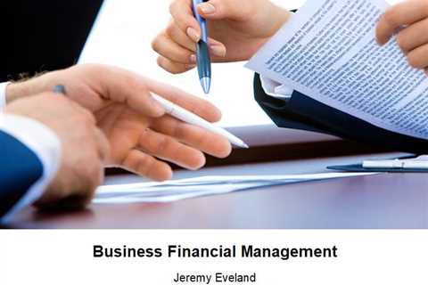 Business Financial Management (801) 613-1472