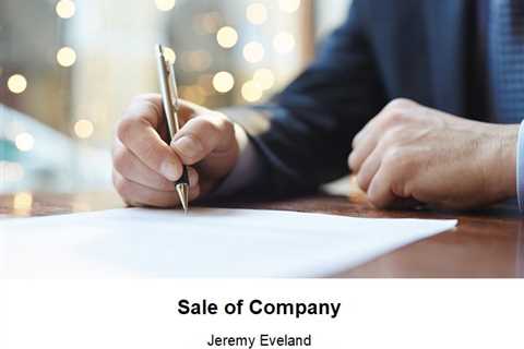 Sale of Company