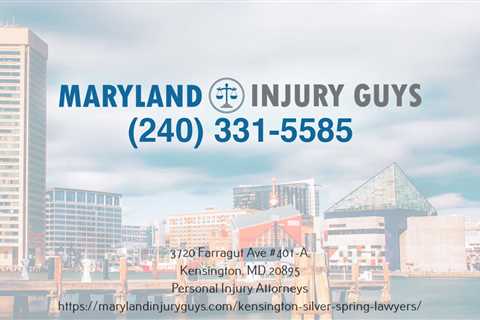 Abogados de accidentes de trabajo en Kensington, MD - Maryland Injury Guys