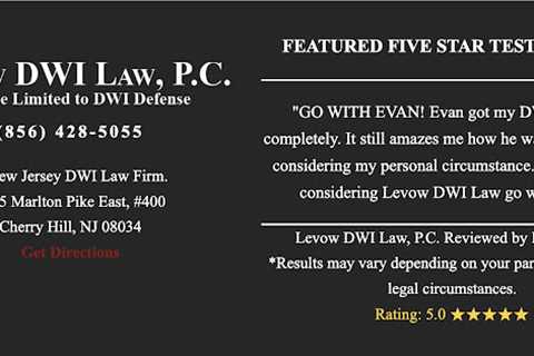 DWI Lawyer West Bergen, NJ