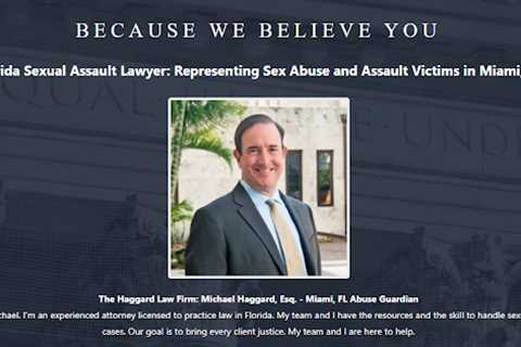 Mike Haggard Miami, FL Sexual Assault Lawyer - Abuse Guardian