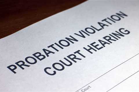 The Consequences of a Texas Probation Violation