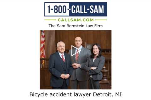 Bicycle accident lawyer Detroit, MI - The Sam Bernstein Law Firm