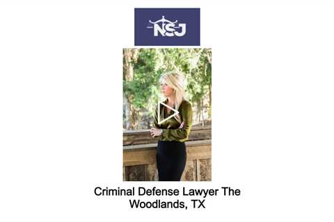 Criminal Defense Lawyer The Woodlands, TX - Andrea M. Kolski Attorney at Law