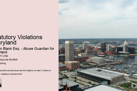 Statutory Violations Maryland