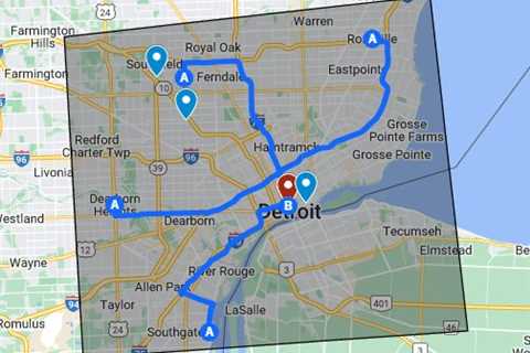 Commercial vehicle attorney Detroit, MI - Google My Maps