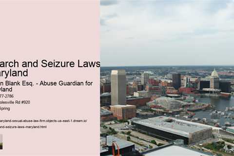 Search and Seizure Laws Maryland