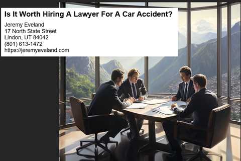 Is It Worth Hiring A Lawyer For A Car Accident?