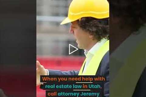 St. George UT Construction Lawyer Jeremy Eveland (801) 613-1472