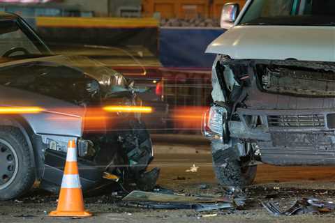 Car Crashes Caused by Super Fog in New Orleans