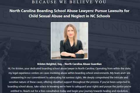 Boarding School Abuse Lawyer Kristen Beightol Raleigh, NC