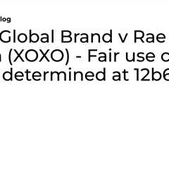 SDNY: Global Brand v Rae Dunn Design (XOXO) – Fair use could not be determined at 12b6 stage