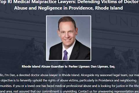 Doctor Abuse Lawyer Dan Lipman Providence, RI - Abuse Guardian