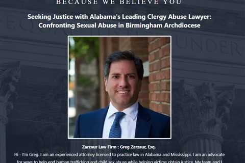 Clergy Abuse Lawyer Greg Zarzaur Birmingham, AL - Abuse Guardian