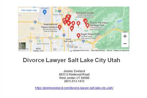 Divorce Lawyer Salt Lake City Utah