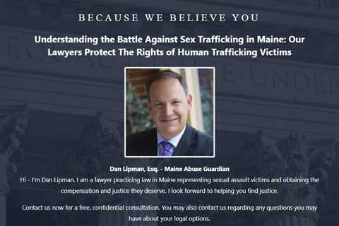 Sex Trafficking Lawyer Dan Lipman Maine - Abuse Guardian