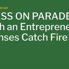 EXCESS ON PARADE: Watch an Entrepreneur’s Expenses Catch Fire