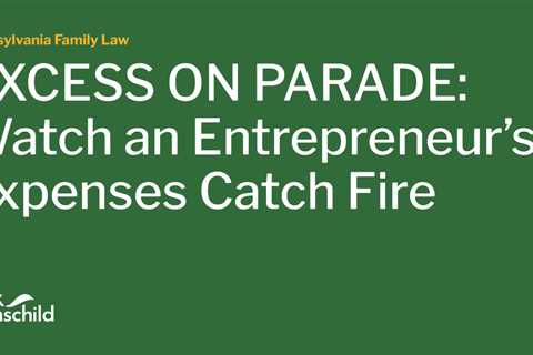 EXCESS ON PARADE: Watch an Entrepreneur’s Expenses Catch Fire