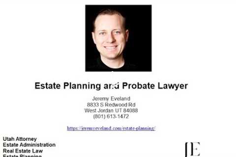 Brigham City UT Probate Lawyer