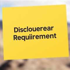 Disclosure Requirements — Lawyer Jeremy Eveland (801) 613–1472