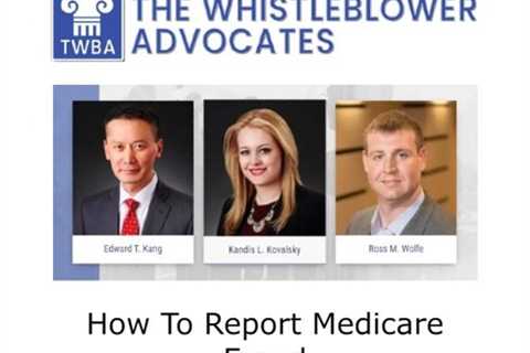 How To Report Medicare Fraud