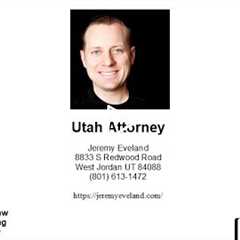 Prenup Lawyer Salt Lake City UT 84101 - Jeremy Eveland