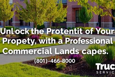 Unlock The Potential Of Your Property With A Professional Commercial Landscaper — Truco Services..