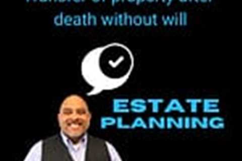 Transfer of property after death without will