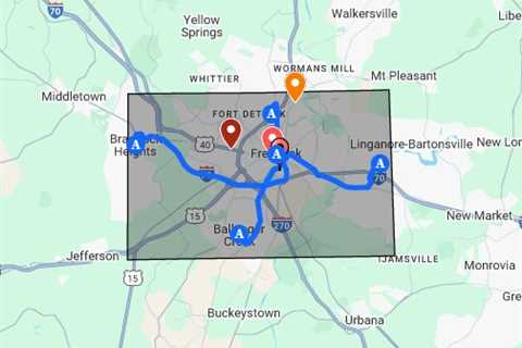 Car Accident Law Firm Frederick, MD - Google My Maps