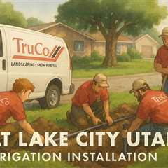 Salt Lake City Utah Irrigation Installation