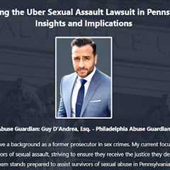 Uber Abuse Lawyer PA - Guy D’Andrea · Friday, Jul 25 📸