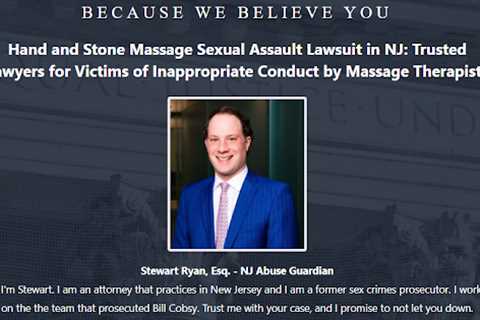 Hand and Stone Abuse Lawyer NJ - Stewart Ryan  · Friday, Jul 18 📸