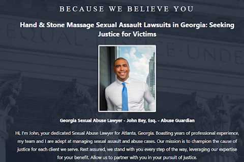 Hand and Stone Abuse Lawyer GA · Monday, Aug 25 📸