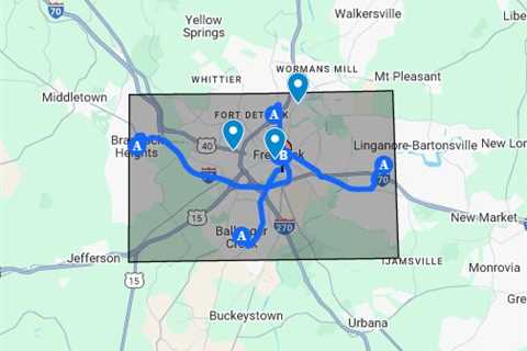 Motorcycle Accident Lawsuits Frederick, MD - Google My Maps