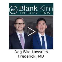 Dog Bite Lawsuits Frederick, MD - Blank Kim Injury Law