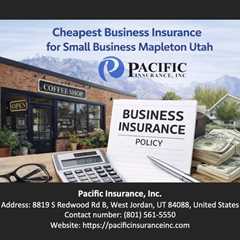 Cheapest Business Insurance for Small Business Mapleton Utah