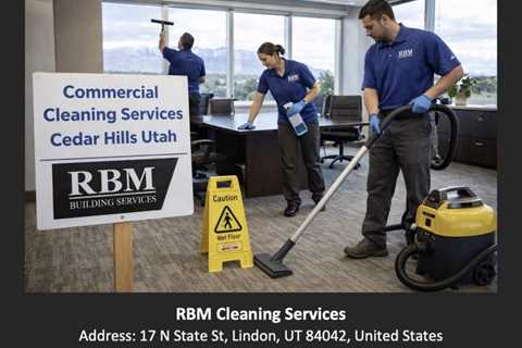 Commercial Cleaning Services Cedar Hills Utah