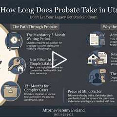 How Long Does Probate Take in Utah?