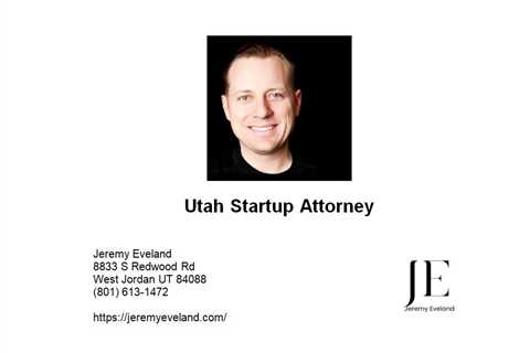 Utah Startup Attorney